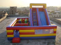 Inflatable slide CLI-119-2