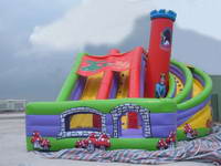 Inflatable slide CLI-55-5