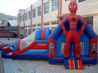BOU-1057 spiderman bouncy slide