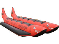 BOAT-533 Double tubes red shark