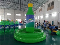 Air Sealed Welding Inflatable Sprite Bottle 12 Foot