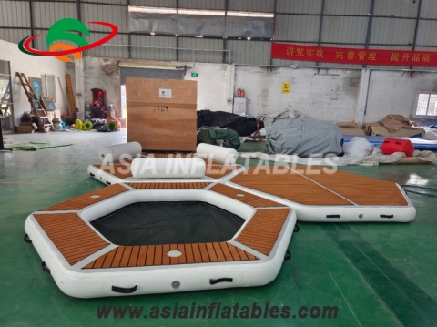 Luxury FLoating Island Inflatable Water Platform